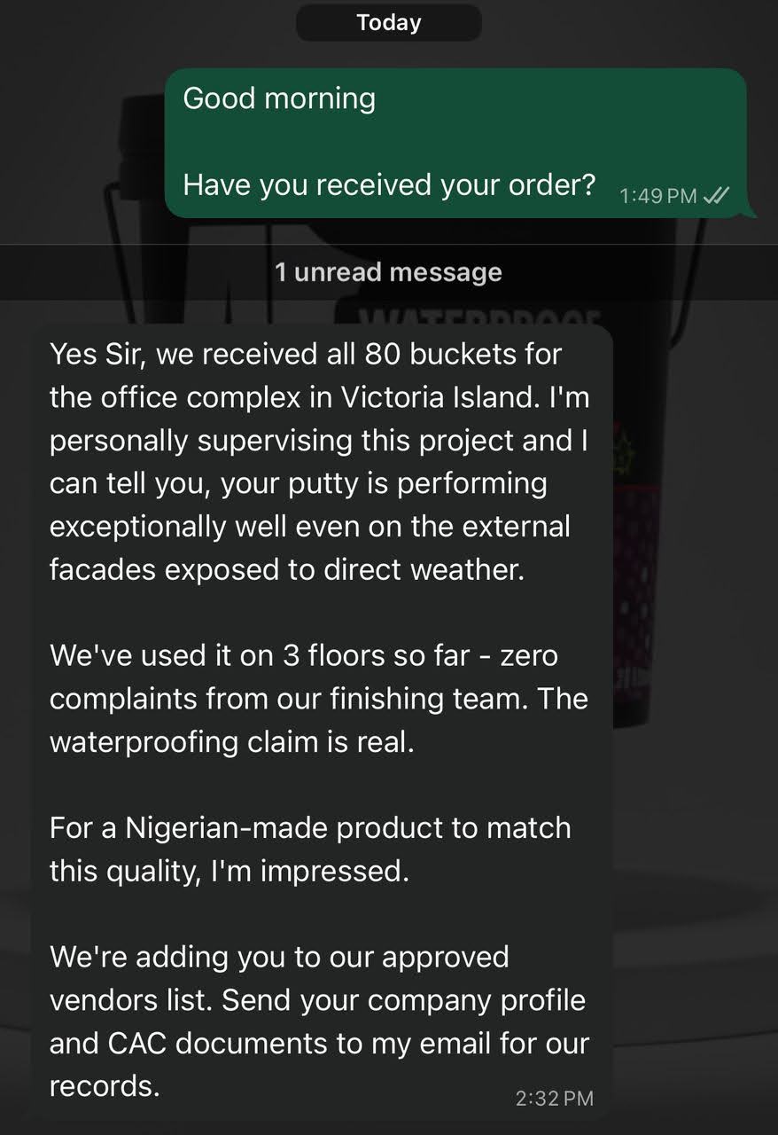 A1 Paints Testimonial